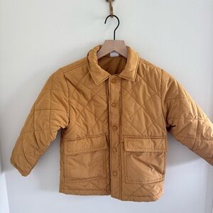 Zara Kids Quilted Jacket - Tan